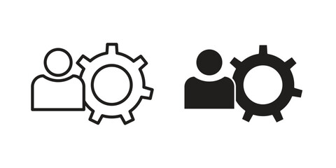 Adaptation icon for web design, mobile apps