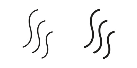 Aroma icon for web design, mobile apps