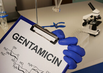 Gentamicin is a natural antibiotic that has a bactericidal effect, which is caused by a violation of protein synthesis in the bacterial cell