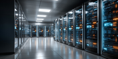 Transformative digital adoption of cloud and ai technologies in modern data centers global tech hub infrastructure showcase