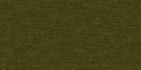 Detailed Close Up Olive Green Textile Fabric Texture Background