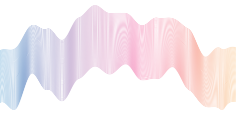 Abstract colorful wave line for banner, template, wallpaper background with wave design. Vector illustration.