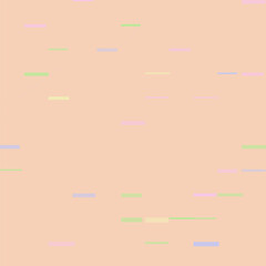 Abstract Background with Pale Pastel Rectangles Arranged Randomly on a Light Peach Colored Surface creating a Modern Art Aesthetic