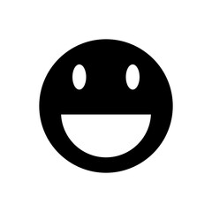 laughing emoticon icon