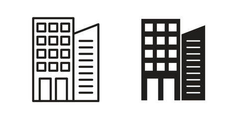 Enterprise icon for web design, mobile apps