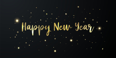 Happy New Year 2026 background, luxury design, festival vector illustration.
