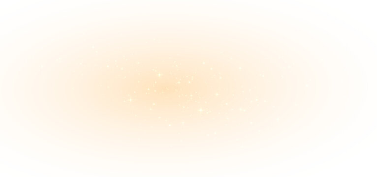 Gold stars, dust trails, and sparkling particles, isolated on a transparent background for PNG overlays. Vibrant gold explosion with shimmering confetti and