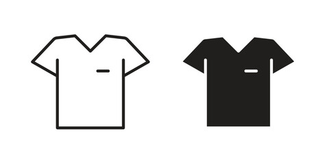 Tshirt icon for web design, mobile apps
