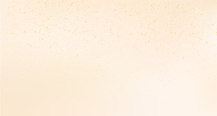 Minimalistic texture of kraft paper in beige color with noise and ecru details. Simple vector beige gradient background with soft monochromatic look. Warm beige gradient with scuff dots.