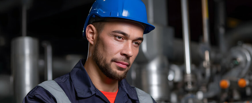 A technician performing routine maintenance on industrial machinery to ensure optimal operation