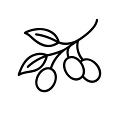 Holocaust olive branch icon