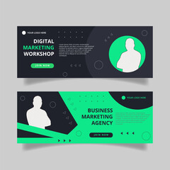 Creative business banner template