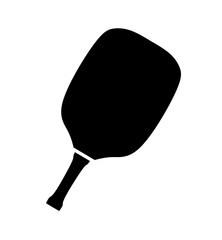 pickleball paddle vector on white background