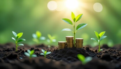 Green finance supports growth, sustainability, and investment for business success, economy progress, and environmental development