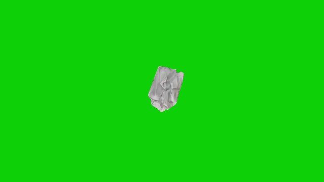 Paper opens and shows a screwdriver sketch on green screen, symbolizing craftsmanship and precision in artistic design.