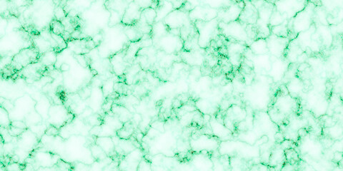 A detailed close-up of a mint green and white marble surface with intricate swirling patterns and veins