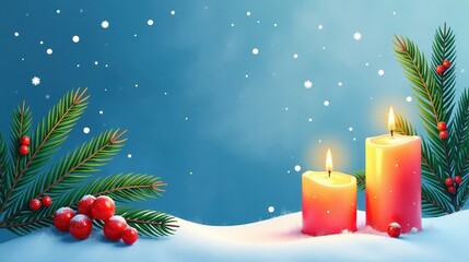 A cozy Christmas and New Year message in Swedish, God Jul.