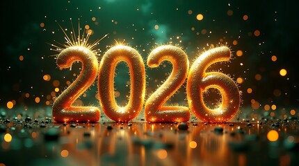 Magical 2026 Fantasy New Year Design