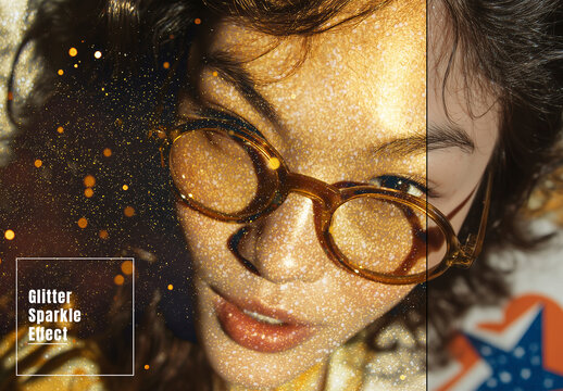 Glitter Sparkle Photo Effect