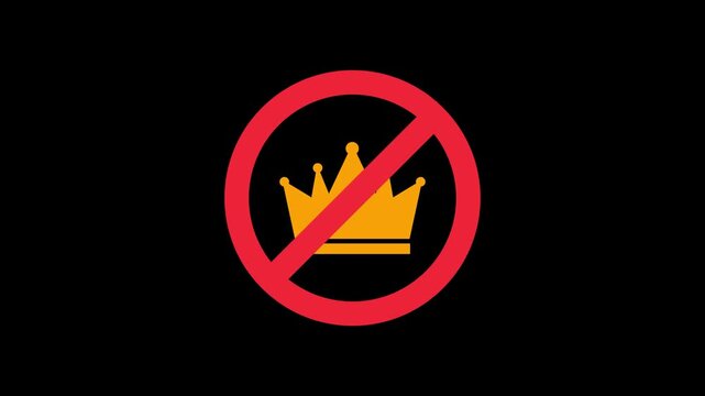 No kings rejection animation in america.