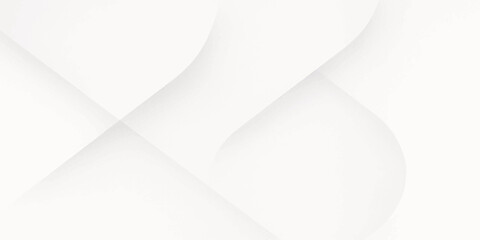Subtle and elegant abstract white background with soft flowing curves and gentle shadows for design