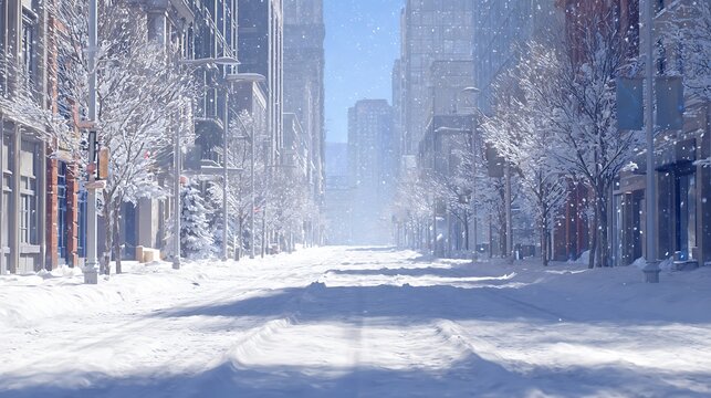 winter in the city