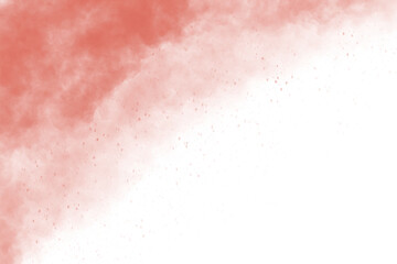 soft coral red pink watercolor abstract background illustration for wedding card design elements invitation card templates for greetings cards hand drawn paint brush texture on transparnet background