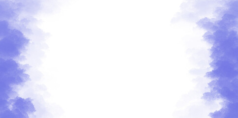 purple watercolor abstract background illustration for wedding card design elements or invitation card templates for greetings or invitations, hand drawn paint brush texture on transparnet background