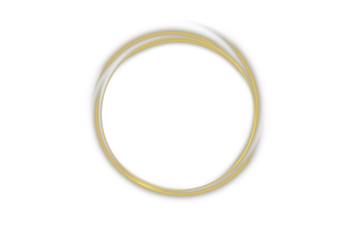 Yellow luminous circle PNG with radiant gradient. Soft glowing halo creates depth and elegance in digital compositions. Perfect for modern, minimal, or abstract creative works.
