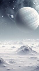 Obraz premium Planet space astronomy outdoors.