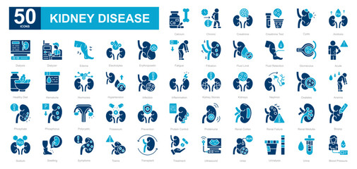 Kidney Disease dualtone iconset