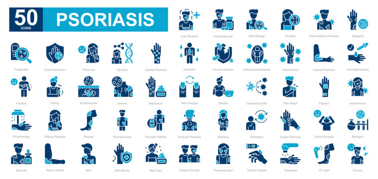 Psoriasis dualtone iconset