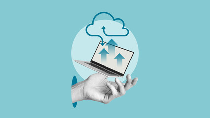 Uploading information to cloud storage, Data transfer protection and data center connection...