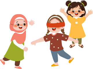 Kids playing outdoor