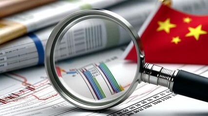 Exploring the growth of China's economy through financial analysis and trends in market data - Powered by Adobe