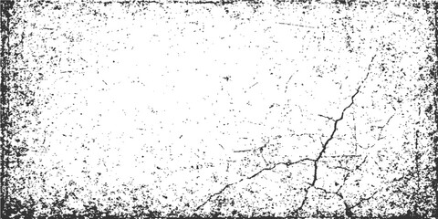 Obraz premium Abstract black and white grunge texture of a dirty, rough, and textured wall surface with a vintage, old paper pattern