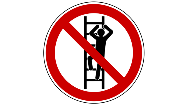 Clear red prohibition sign universally recognized for stop, forbidden, error, or ban indicating restriction and warning for safety