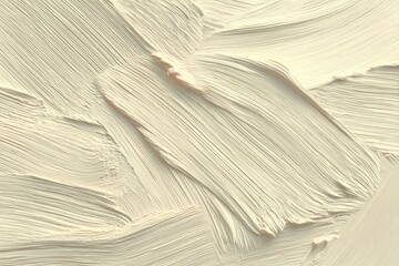 Obraz premium digital painting of subtle paint strokes and natural fiber texture, pastel ivory tones, calm minimal art
