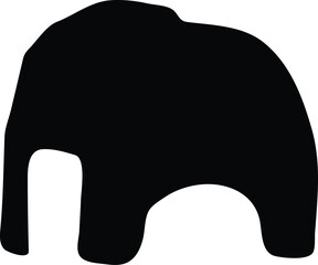 Elephant Silhouette Majestic Wildlife
