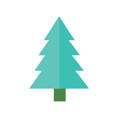 Christmas tree vector design for festive and holiday decor