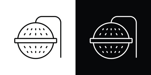 Tea infuser icon - stroke design. pixel perfect editable line icons