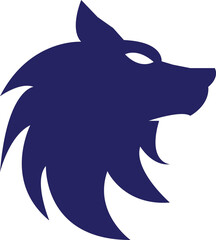 Obraz premium Dark blue color animal 