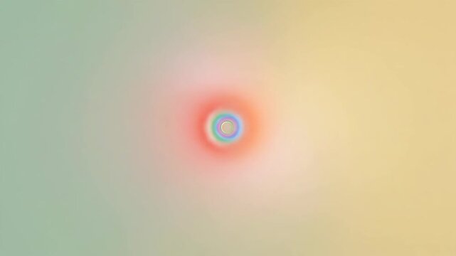 Pastel color gradient background showing an abstract soft light effect with a colorful blurred circular shape at the center, creating a tranquil and modern design