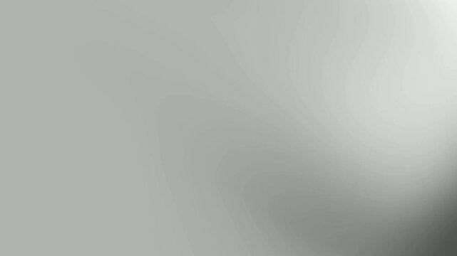 This background video displays blurred gray and white shapes that smoothly blend, creating a versatile and subtle backdrop for presentations or digital art