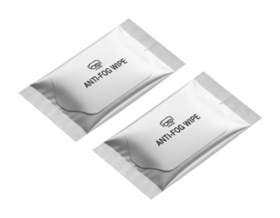 Prevent fogging with anti-fog wipes in various activities isolated on transparent background