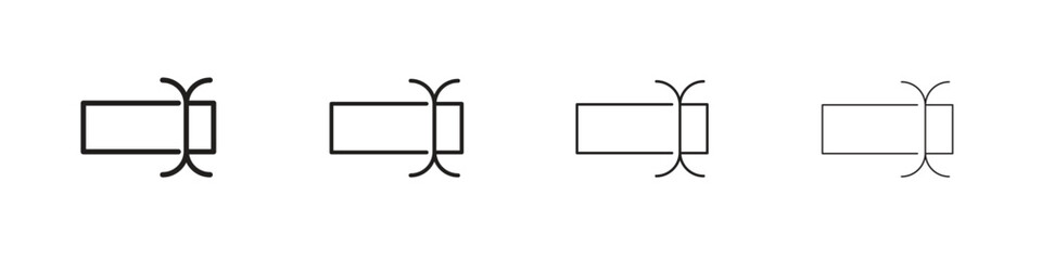 Rename icon outline symbol. Editable Stroke collection.