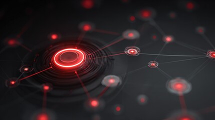 a futuristic, clean, and professional infographic-style illustration that represents Qognix Core, an AI system that translates natural language instructions into executable autonomy for robots
