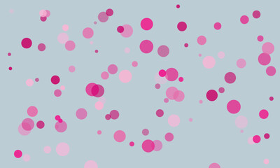 Abstract Pastel Background with Pink Circles for Modern Design Projects