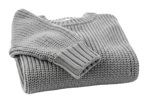 Cozy knitwear display home apparel warm environment isolated on transparent background