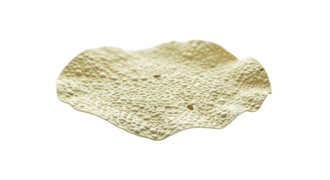 Textured Beige Shape on Gradient Background for Packaging Design